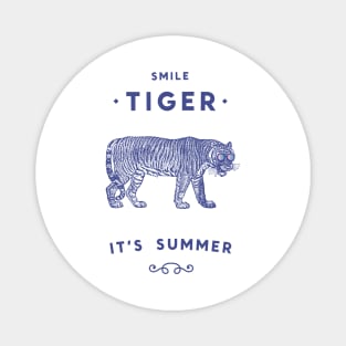 Smile Tiger Magnet